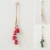 Christmas Bells Hanging Cow Bells with Snowflake Design Window Jingle Bells for Christmas Tree Decoration Winter Festive Party