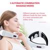 Electric Pulse Neck Back Massager Infrared Heating Pain Relief Relaxation Tool