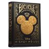 Tenyo Disney Bicycle Playing Black Gold Mickey Poker Size X Ages 6 and Up Cards, & Mouse, (6.3cm 8.8cm),