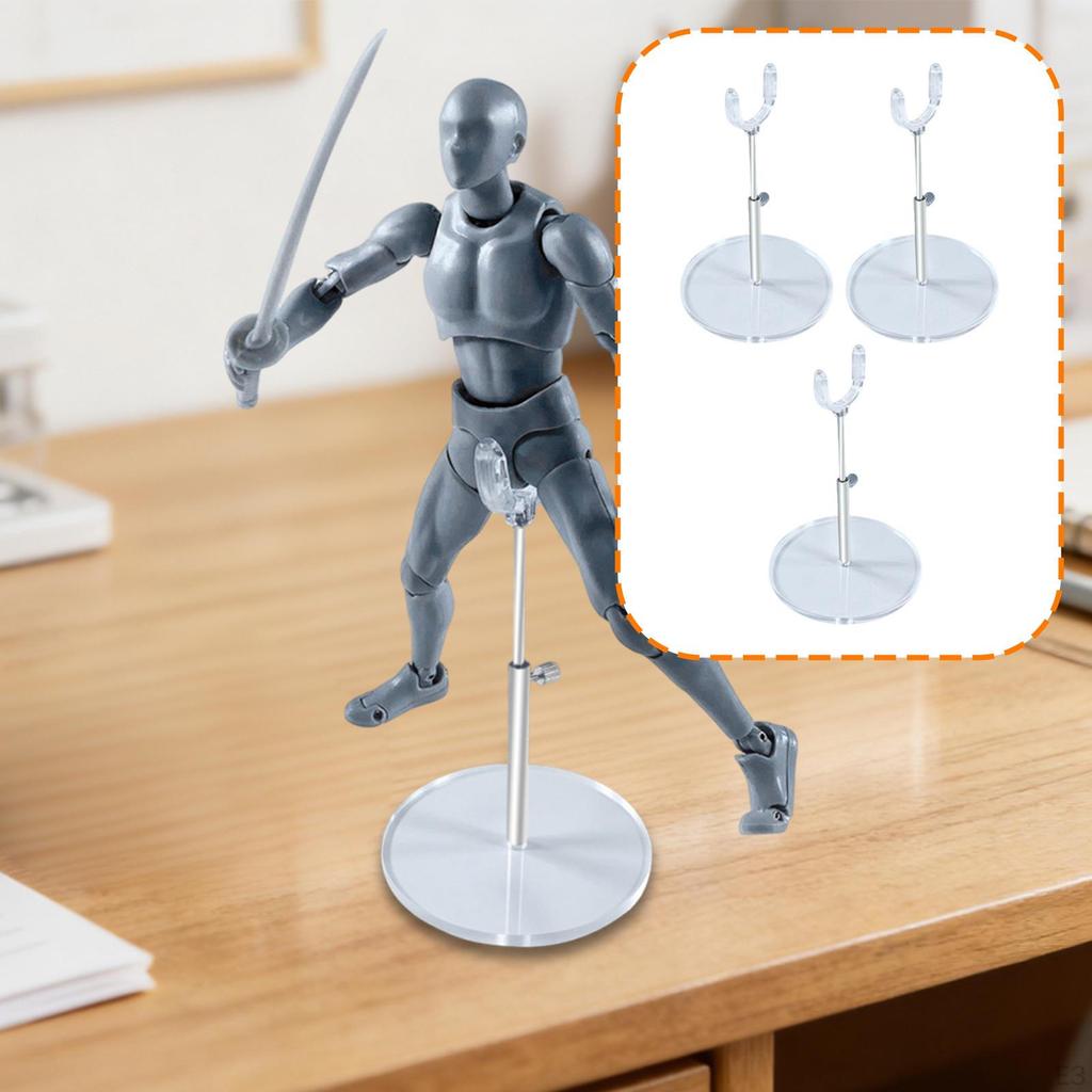 1/4 BJD Doll Stand Display Holder Premium Portable Multipurpose,Practical,Durability Sturdy