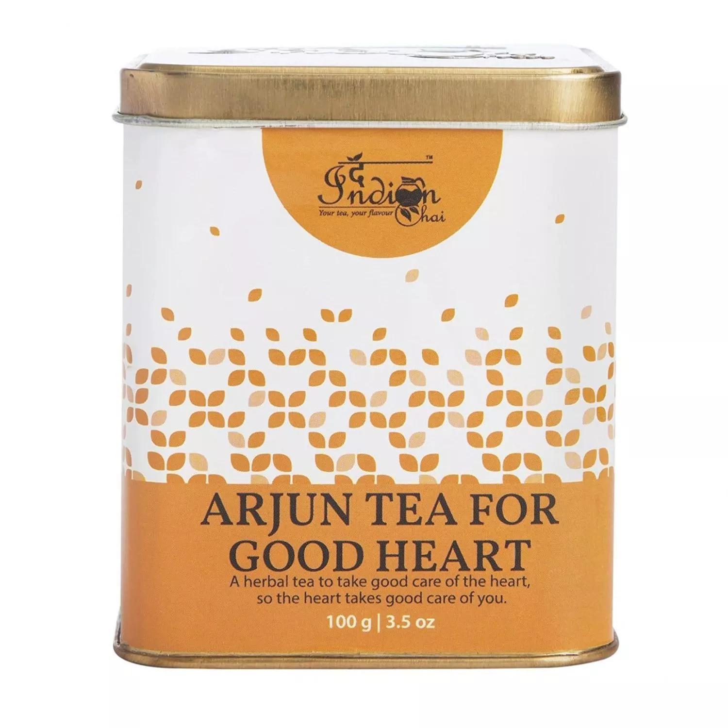 

Чай с Арджуной для здоровья сердца (100 г), Arjun Tea for Good Heart, Indian Chai
