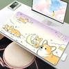 HD Print Gaming Mouse Pad Office Carpet Anti-slip Gamer Desk Mat PC Accessories Cute corgi Chai Dog Large size Cartoon Mousepad