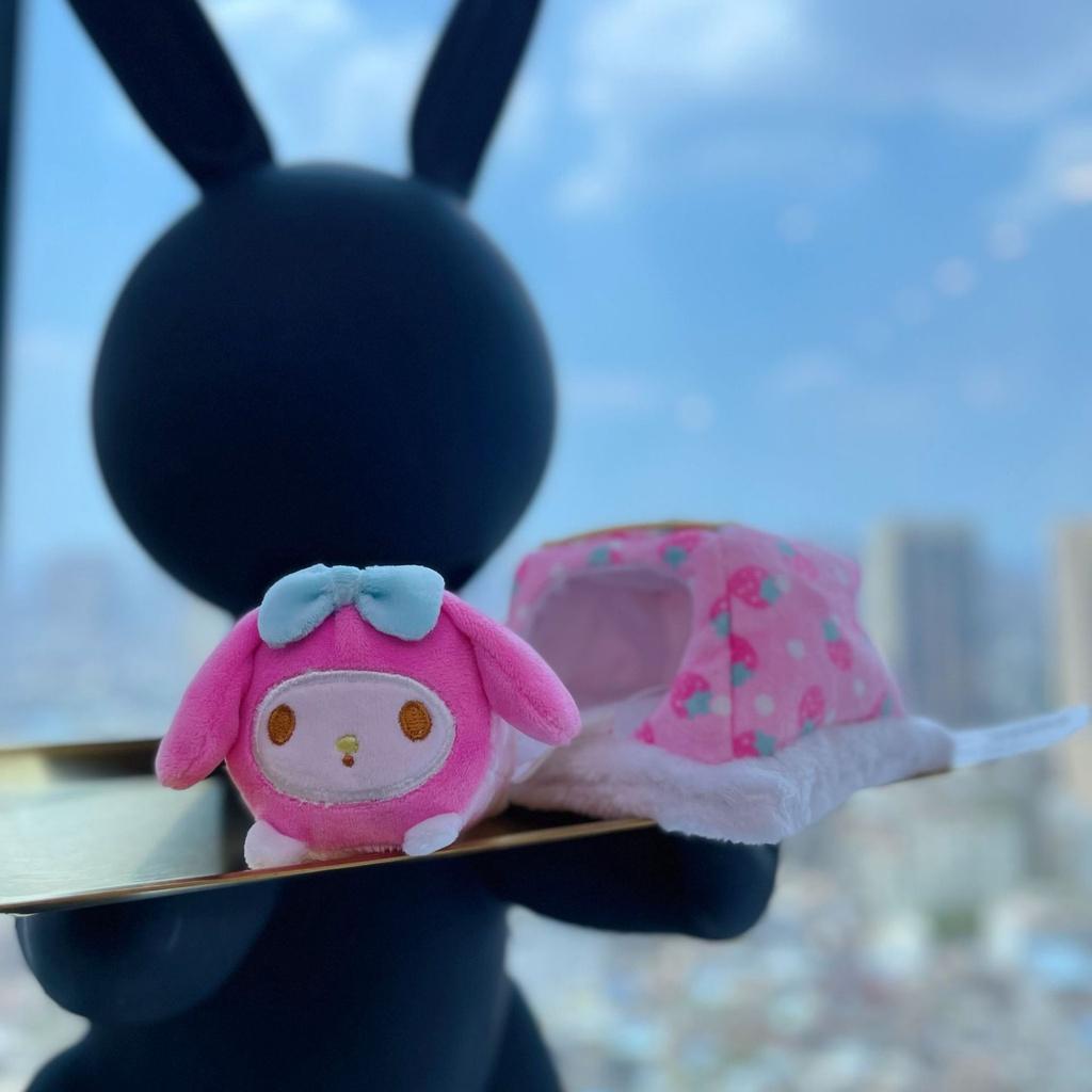 Плюшевая игрушка Sanrio Creative Scene House Мягкая Уютная Подарок для детей Melody