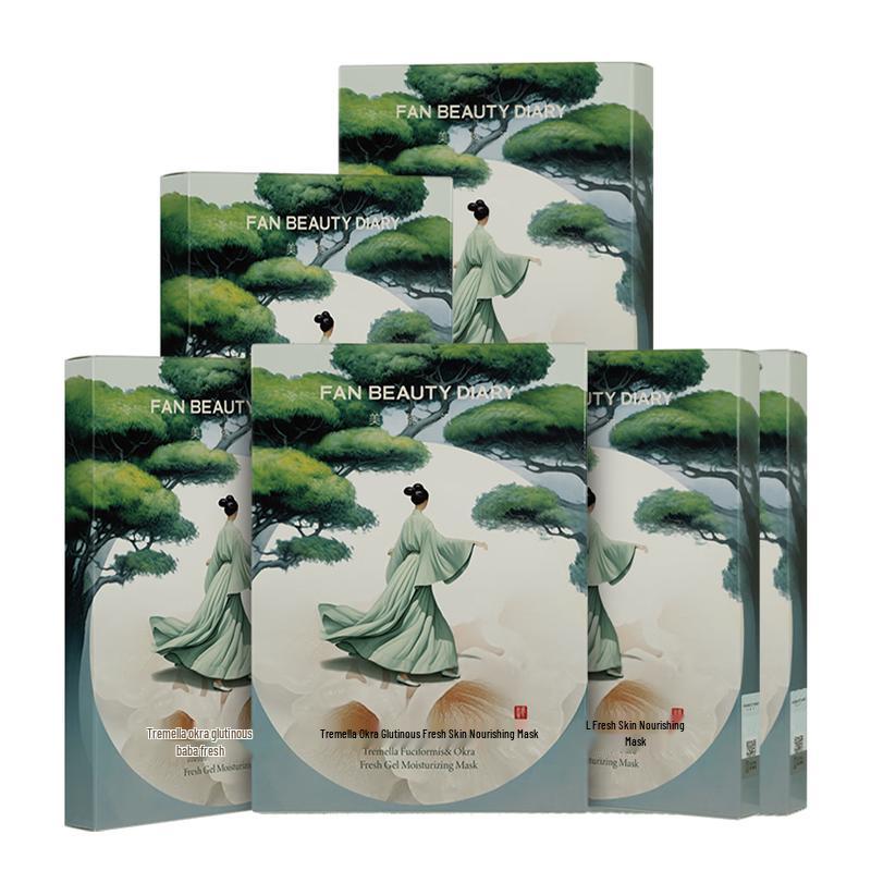 

FAN BEAUTY DIARY Silver Ear & Okra Hydrating Sheet Mask