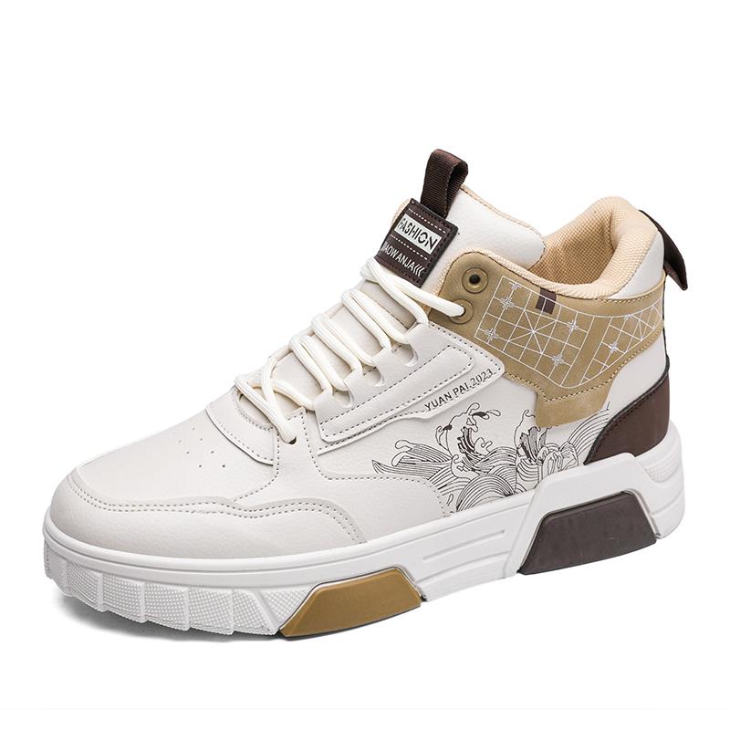 

2024 Мужская обувь Повседневные кроссовки Кожаные мокасины Скейтборд Модная платформа Спорт на открытом воздухе Бег Роскошные дизайнерские теннисные туфли на плоской подошве 44