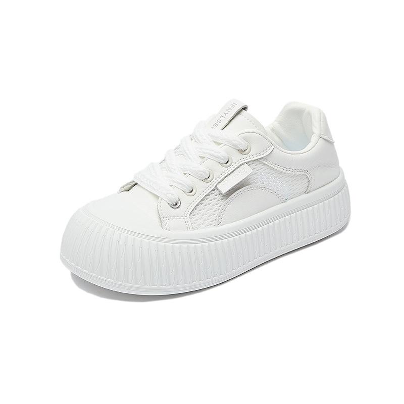 Women Shoes  Summer New Korean Version Student Mesh Breathable Heightening Casual Shoes Fashion Versatile Platform Sneakers