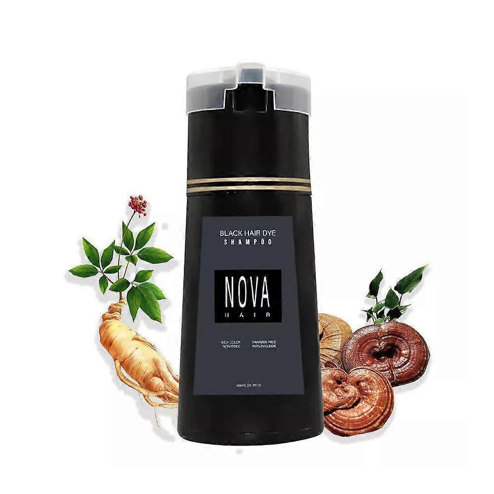 Șampon Colorant Nova 3-în-1 Controlul Uleiului Păr Pufoasă Revigorantă Vopsea de Păr Rapidă Vopsea de Păr Dizzy Produse de Îngrijire a Părului