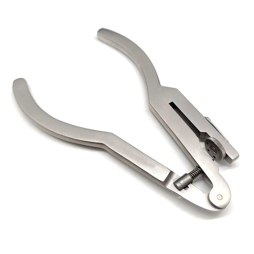 1 Piece Ivory Rubber Dam Punch Forceps Ivory Punch Pliers Dental Pince Ivoire Instrument Stainless Steel