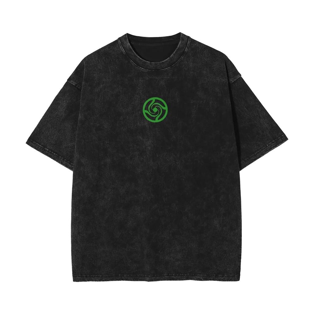 Jujutsu Kaisen Zenin Maki Anime Harajuku Vintage Washed T-Shirt Cotton Men's Streetwear Oversized Women Short Sleeve Unisex Y2k