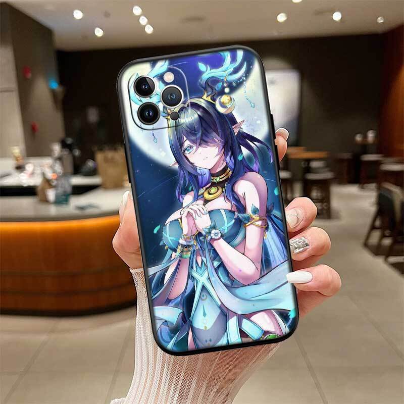Genshin Impact Cute Phone Case for Motorola Edge 60 60s 70 G86 G56 G54 E14 G04S G45 G54 G64 X30 X40 X50 S30 S50 Pro Power Tylus