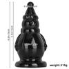 Extra Large Soft Silicone Anal Plug with Suction Cup BDSM Adult Toy for Advanced Users