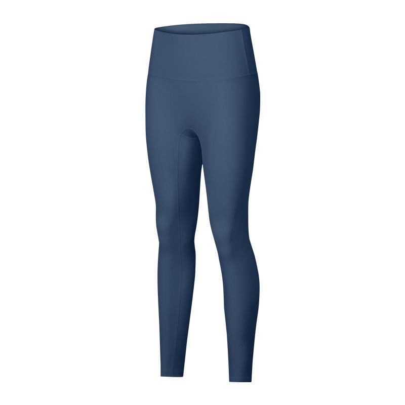 Moda Casual Comfort Versatile Nudo Dimagrante Donna Vita Alta Pancia Piatta Sollevamento Fianchi Linea Imbarazzante Libera Pantaloni Yoga
