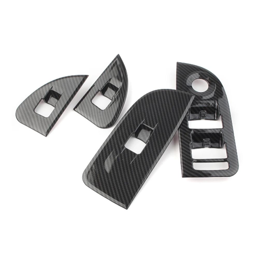 

Совместимая 2017-2020 Alfa Romeo Giulia Накладка на рамку кнопки переключателя стеклоподъемника