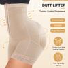 Women's High Waist Body Shaper Panties Stage 2/3 Shaper Adjustable Hooks Spandex Thigh Trainer Butt Lifter Large Stock Now