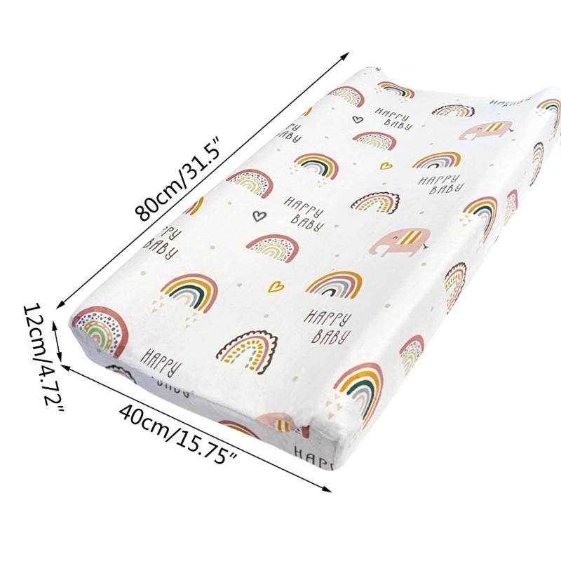 Printed Nappy Changing Pad Sheets Cover Soft and Comfortable Baby Diaper Changer Cushion Sleeve Protective Case