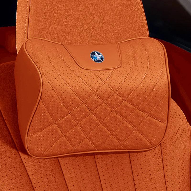 Venucia Car Headrest & Lumbar Support: Memory Foam Neck Pillow & Seat Cushion