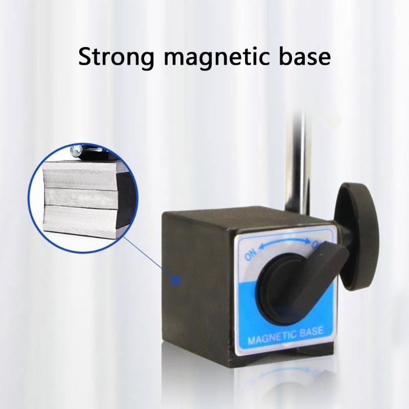 Adjustable Angles Magnetic Face Gauges with Corrosion Resistant Metal Base Easy To Use for Industrial Workshop Laboratory