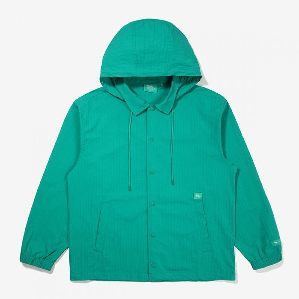 Bbc Earth Hooded Detachable Coach Jacket Green 23ss B/GREEN/90