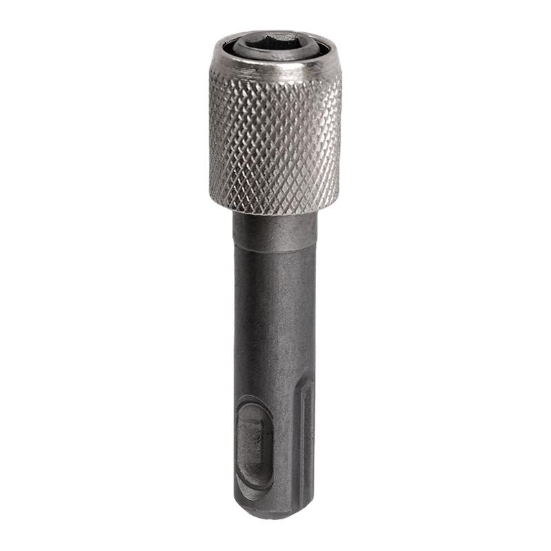 1/10pcs Round Shank To Hex Shank Adapter Electric Hammer Adapter Conversion Connecting Rod Sleeve Shank Power Screwdriver Bit