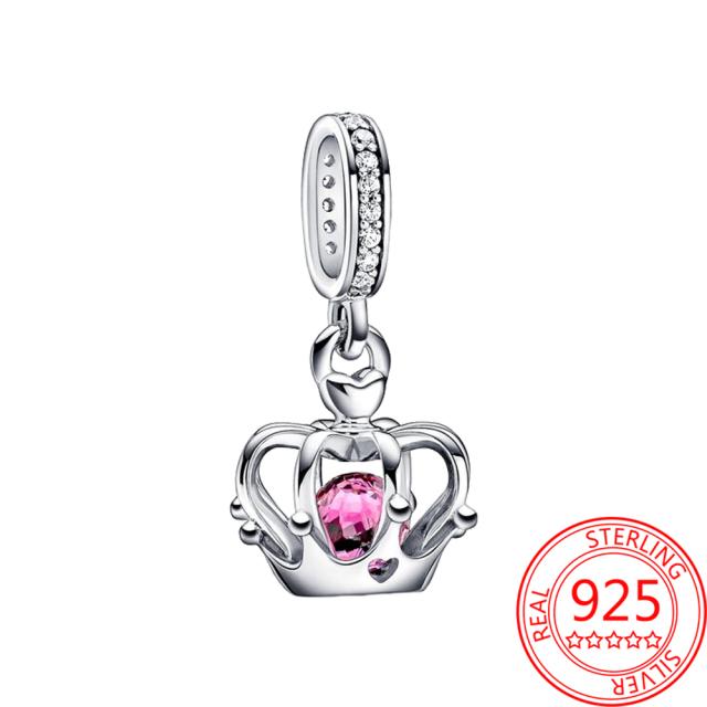 New 925 Sterling Silver Gold Padlock & Key Dangle Charm Fit  Original  Silver Bracelet Beads for Women Fine Jewelry Gift