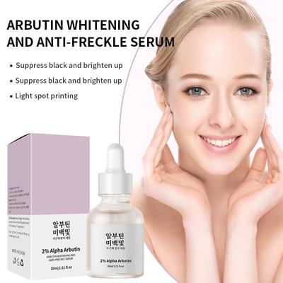Nicotinamide Arbutin Whitening Freckle Serum,Brightens Skin Tone Moisturizing Face Essence