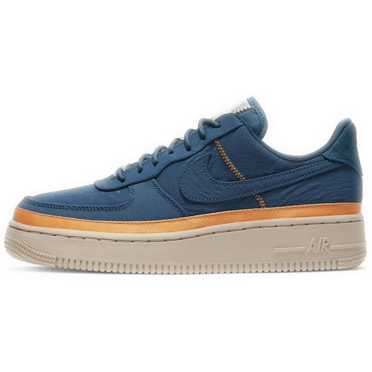 

Женские кроссовки Nike Air Force 1 Low SE Blue Force Amber-Rise AA0287-402