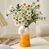 Cute Cat Paw Vase, Cartoon Paw Shaped Resin Flower Arrangement Vase, Desktop Decorative Plant Holder for Living Room, Bedroom, Bookshelf