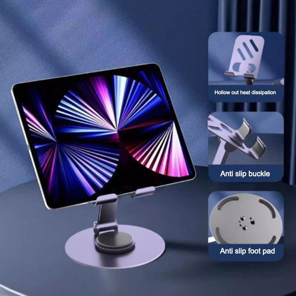 Alloy Mobile Phone Holder Folding Lazy Desktop Stand Portable Tablet Stand  Universal