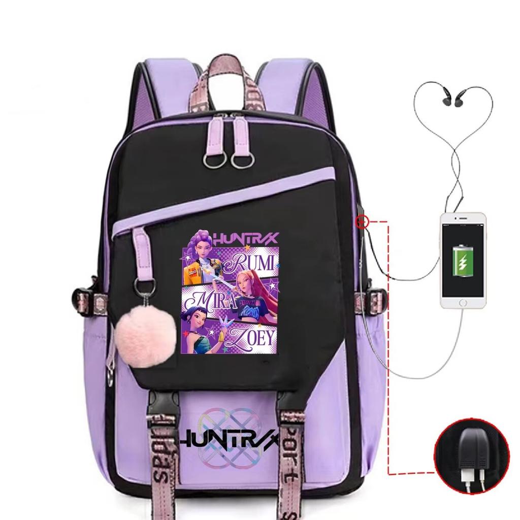 Animation Cartoon Printing Primary And Secondary School Students Trend Backpack High Value Casual Schoolbag