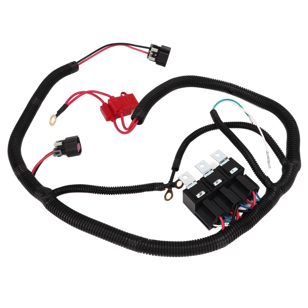 Dual Electric Fan Wire Harness ECU Control 7L5533A226T Replacement for Silverado Suburban Avalanche