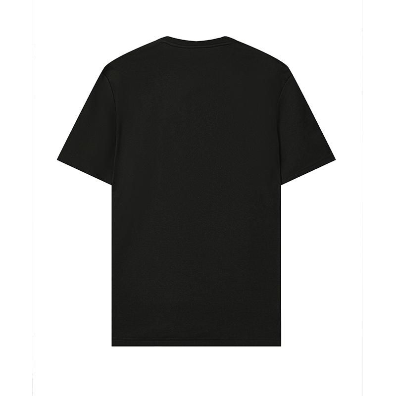 FILA White Simple Comfortable Versatile Casual T-Shirt Men tops Black F11M623120FBK