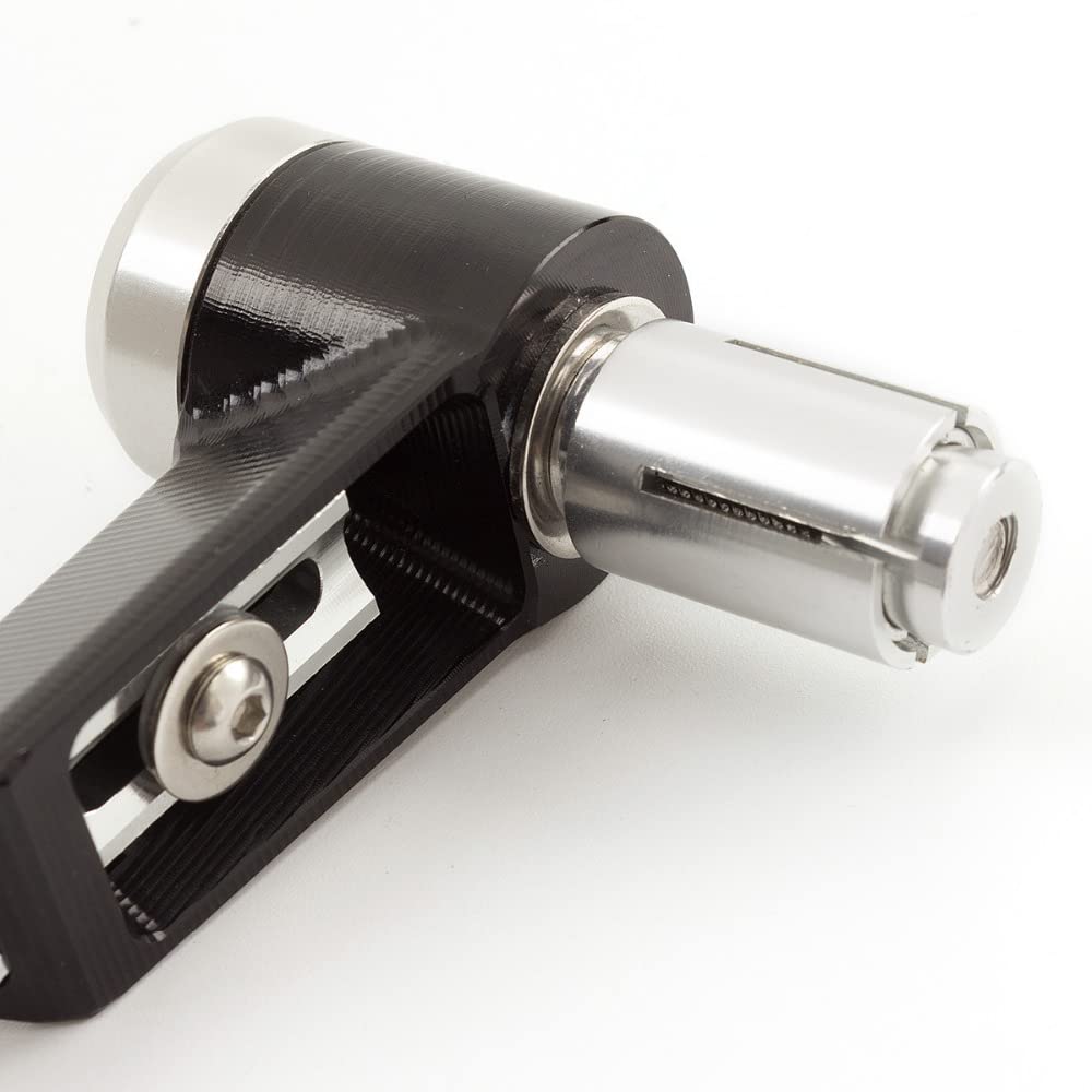 ZSADZS Universal CNC 22mm Motorcycle ProGuard Brake Clutch Lever Guards Motorcycle Handlebar Guards 7/8" (Titanium)