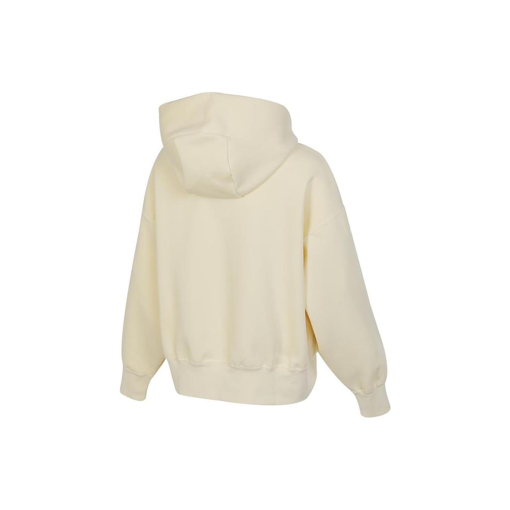Nike Sportswear Letter Print Hooded Casual Long Sleeve Sweatshirt Women Sweatshirt Coconut-Milk HF5039-113