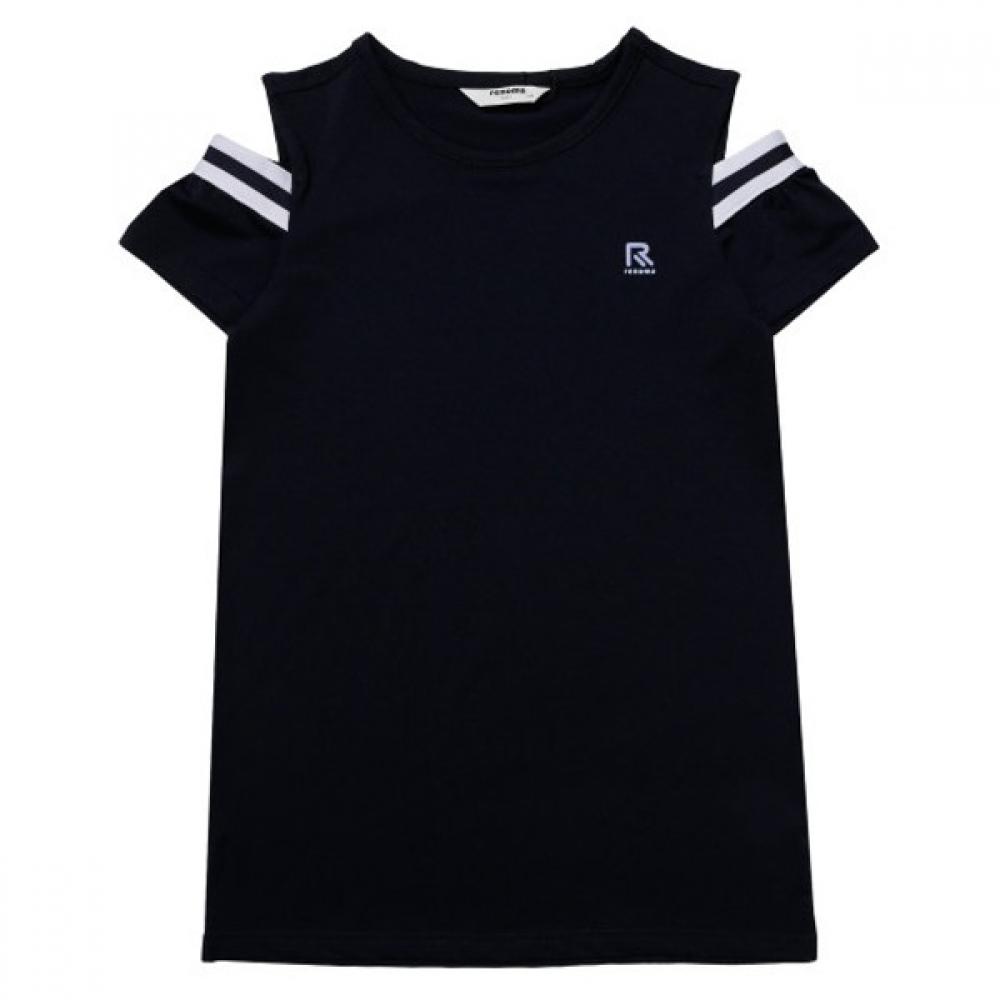 

[Renoma Kids] Платье с разрезом на плече для девочек Renoma Kids Navy/110