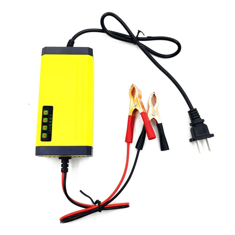 12V Tragbares Auto-Ladegerät Auto-Erhaltungsladegerät Boot Motorrad Batterieladegeräte