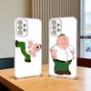 Cartoon F-Family Funny Guy Phone Case Transparent Silicone Soft For Samsung S25,S24,S21,S22,S23,S30,Ultra,S20,Plus,Fe