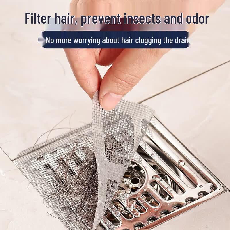 Disposable Floor Drain Hair Catcher Mesh 50pcs