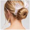 Deft-Bun Fashion Hair Bands Women Summer Knotted Wire Headband Print Hairpin