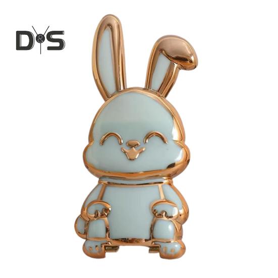 

Складная подставка для телефона в виде кролика, милый держатель для телефона в виде кролика для стола, регулируемый кронштейн для всех мобильных телефонов