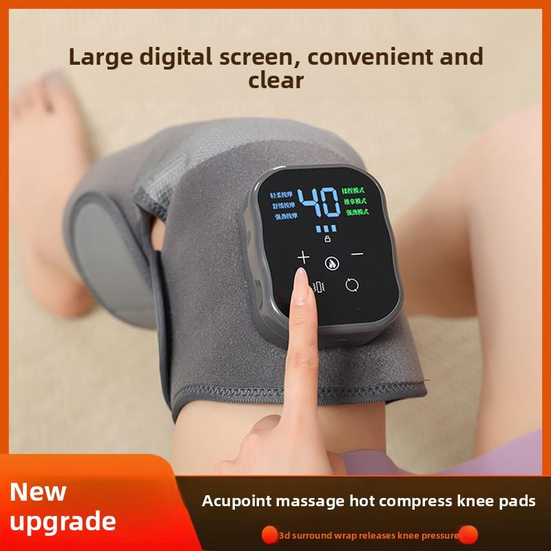 Air Pressure Knee Massager Hot Compress Kneading Knee Massager Old Cold Leg Knee Pads Massager Physiotherapy