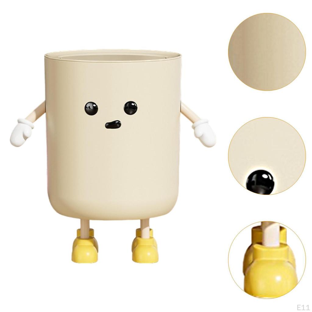 Uroczy kosz na śmieci, przenośny, kreatywny, nowoczesny, praktyczny do domu