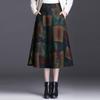 Women's New Stylish A-line Slimming Summer Print Skirt