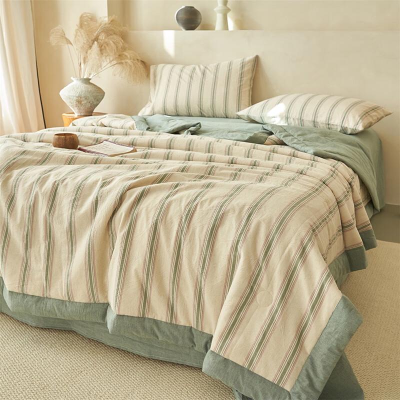 Yalu Summer Cotton-Linen Quilt