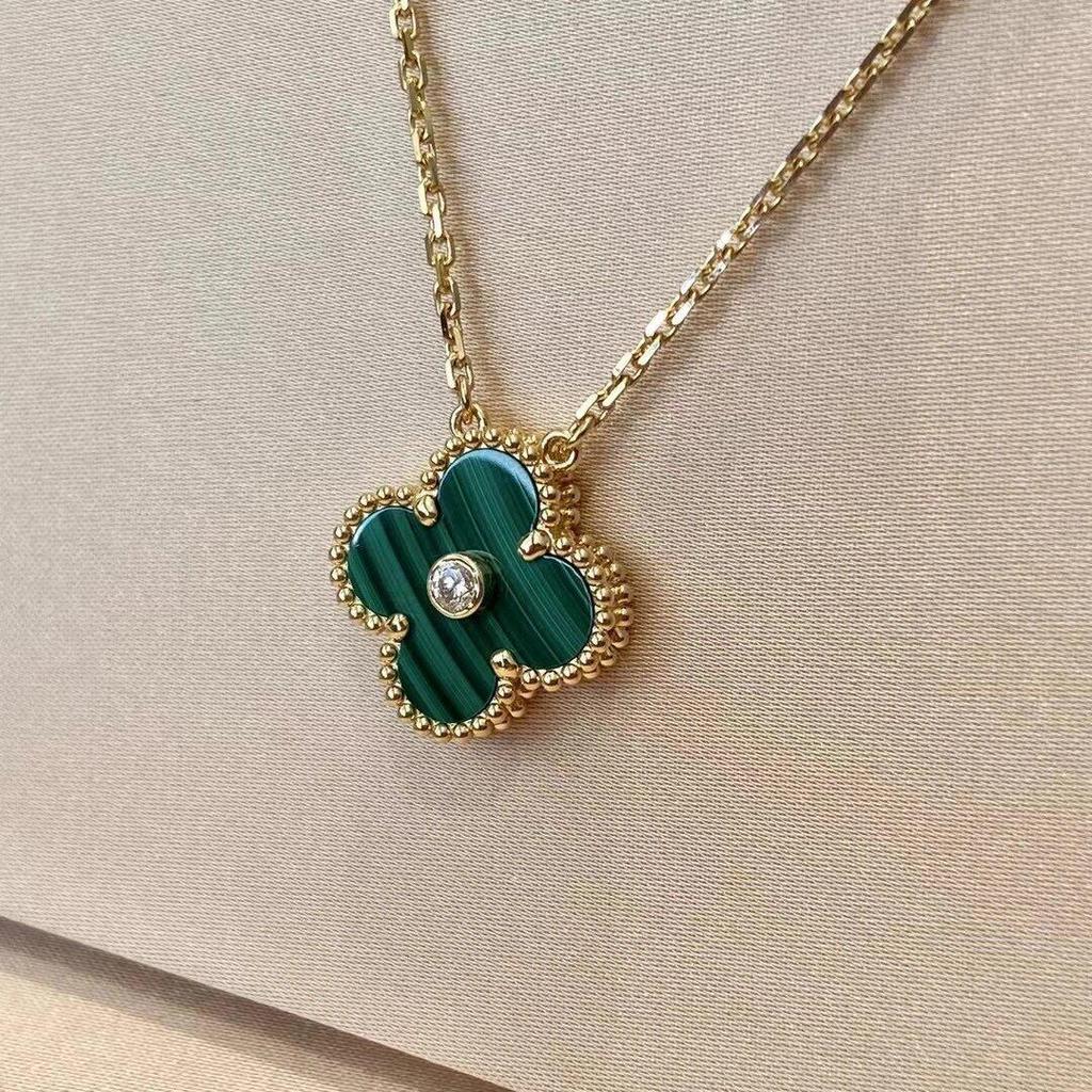 Złota Bransoletka i Naszyjnik z Czterolistną Koniczyną, Platerowane 18K - Idealny Prezent na Urodziny Dziewczyny