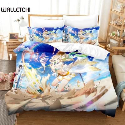 3D Print Game Epic Seven Bedding Set Comforter Duvetcover Sets Pillowcase Twin Full Queen King Bed Linens Drop Ship Home Textile