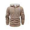 Casual Mens Hooded Sweater With Jacquard Knit For Spring Urban Wear