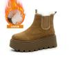 Snow Boots Women's Winter Small Thick-soled Inner Height-increasing Short Boots Cold-proof and Hairy Casual Warm Women's Boots