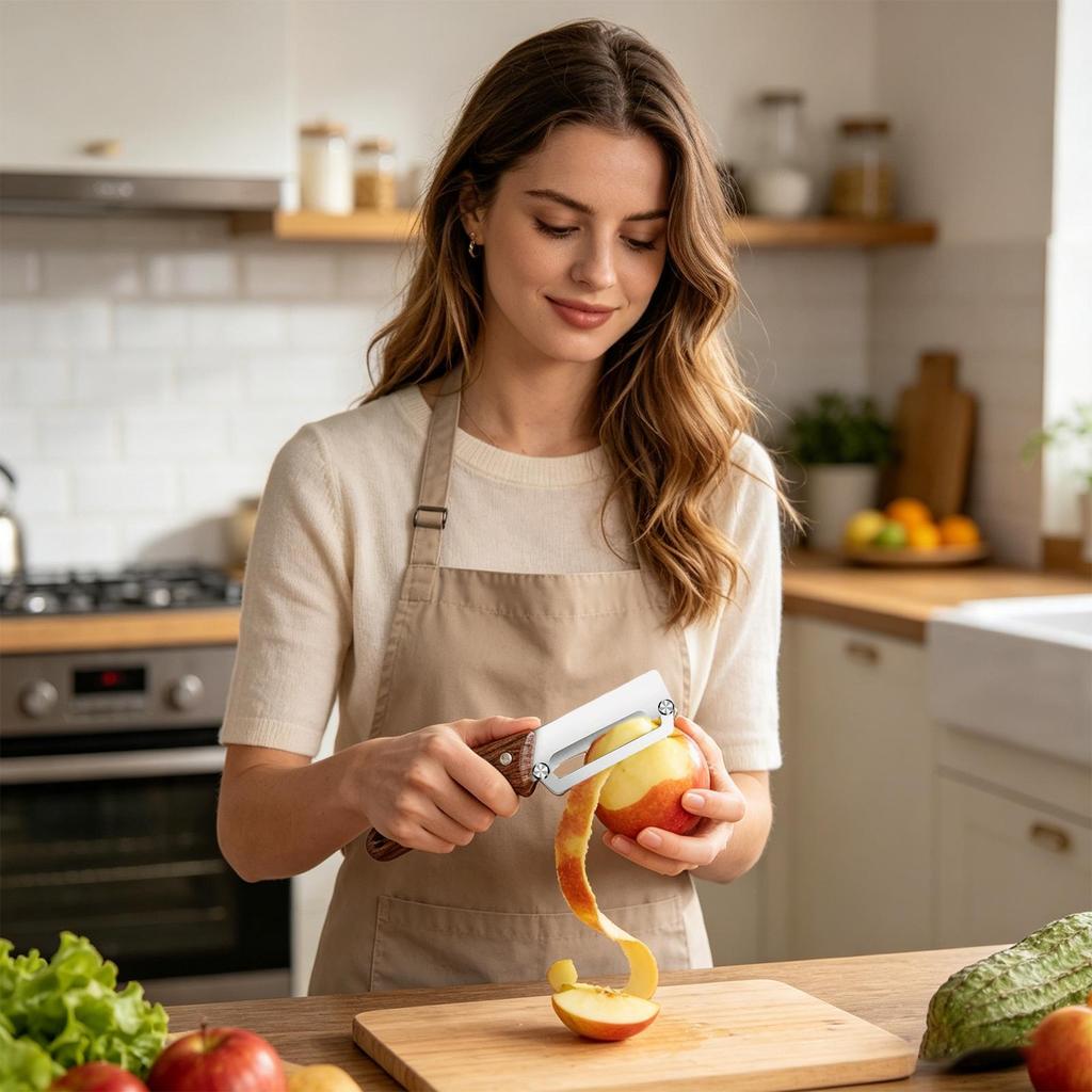 Ergonomic Stainless Steel Vegetable Peeler Multifunctional Portable Kitchen Gadget Y Peeler For Salad & Fruit, Cucumber Food