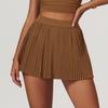 Cloud Inspired Breathable Short Skirt Covers Buttocks, Slimming Fitness Tennis Skirt, Anti Glare Yoga Short Skirt For Women