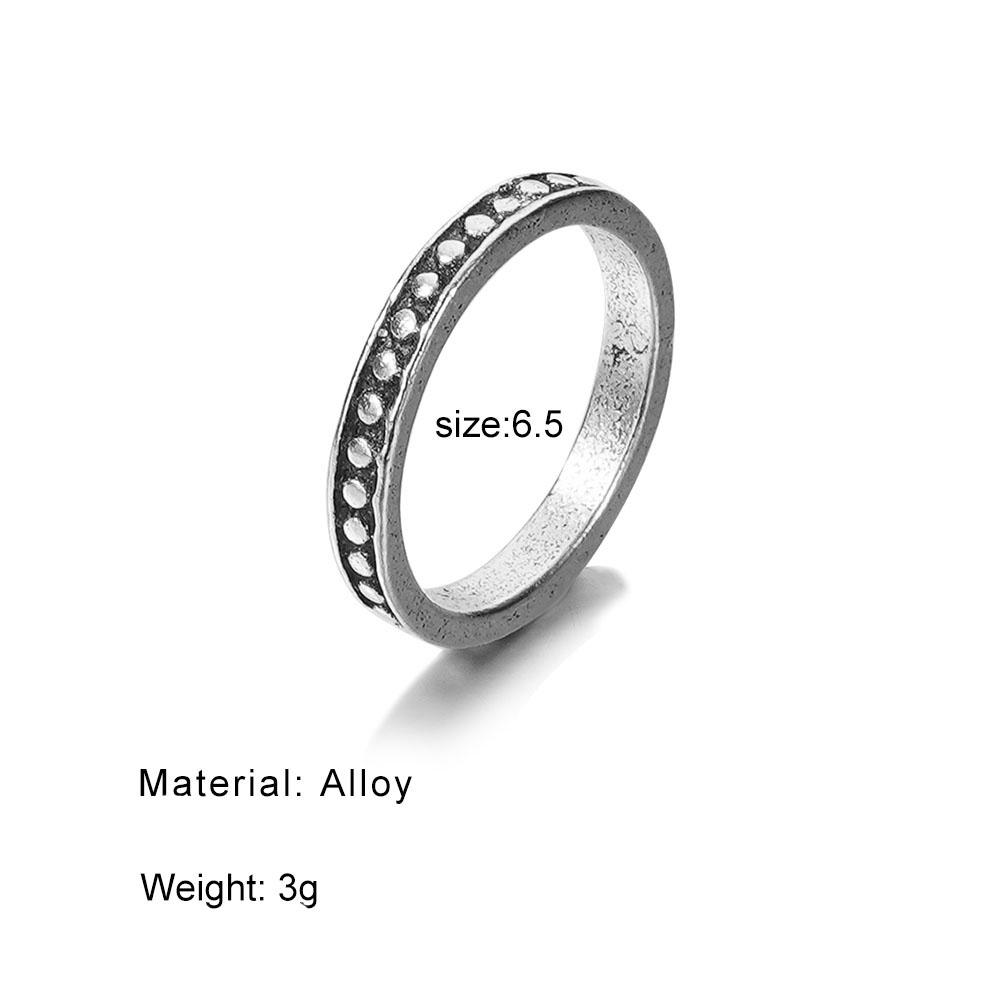 Anel vintage personalizado feminino festa de casamento anel joia presente de aniversário